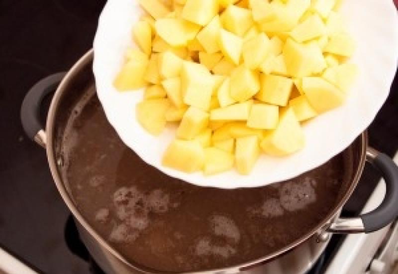Суп с фасолью и картофелем рецепт